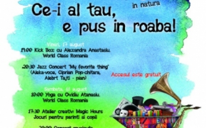 Afla ce program ti-a pregatit Roaba de cultura in acest weekend 