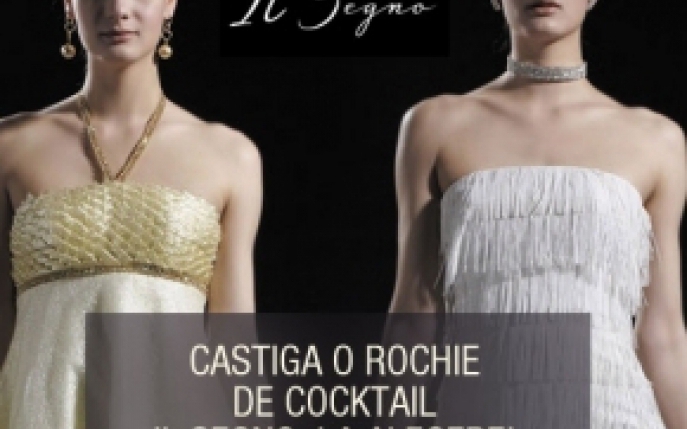 Castiga o rochie de cocktail Il Segno, la alegere