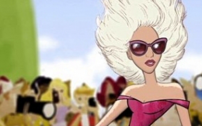 Lady Gaga si Sarah Jessica Parker - personaje Disney