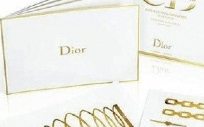 Casa Dior: editie limitata de tatuaje, din aur!
