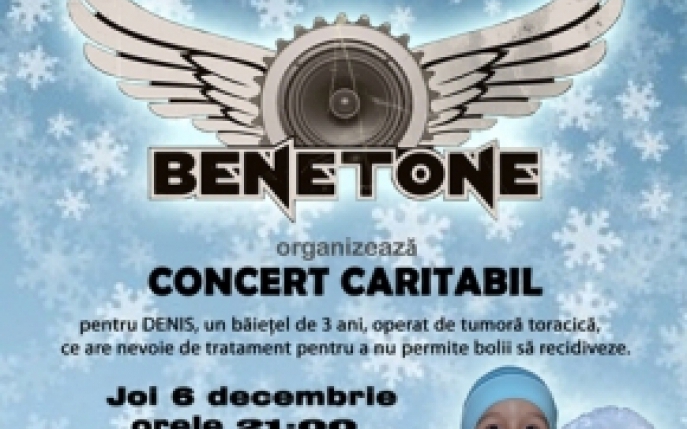 Concert caritabil pentru Denis