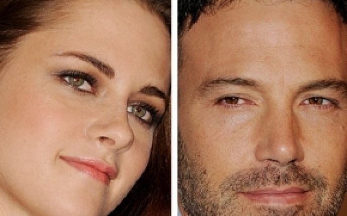 Kristen Stewart, momente pasionale cu Ben Affleck