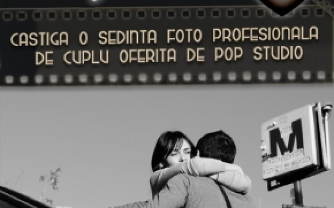 Castiga o sedinta foto profesionala de cuplu oferita de Pop Studio 