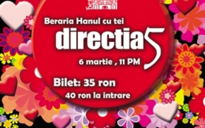 Castiga bilete la un concert Directia 5!