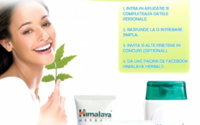 Castiga un set de cosmetice de la Himalaya Herbals