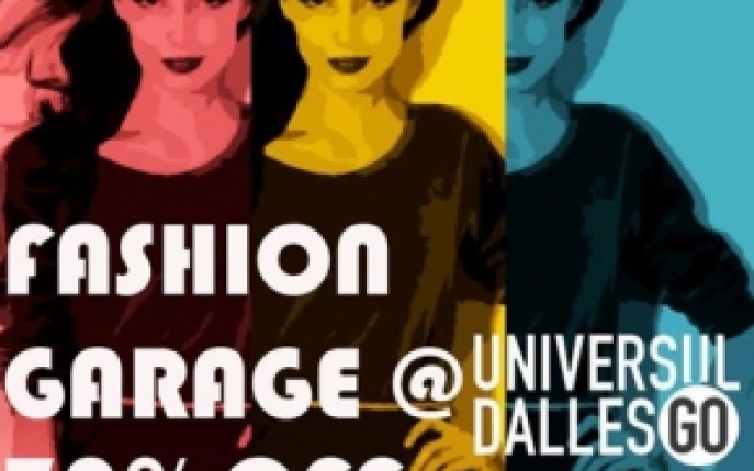 Fashion Garage Sale: haine cu 70% reducere