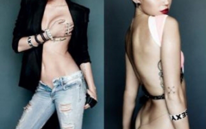 Miley Cyrus - pictorial incendiar! 