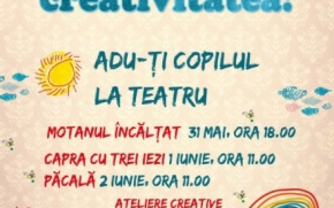 Teatru si Carnaval in weekend-ul dedicat copiilor