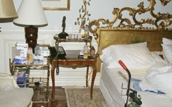 Imagini socante cu dormitorul lui Michael 