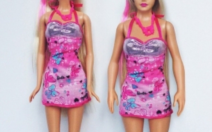 Cum ar trebui sa arate o papusa Barbie cu proportii normale