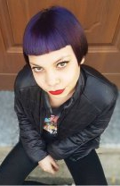 Bob cu breton drept pentru părul cu fir gros