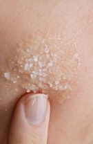 Exfoliant de corp natural