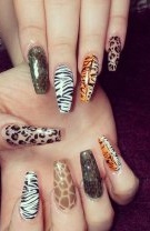 Unghiile animal print @ nailsby.rose