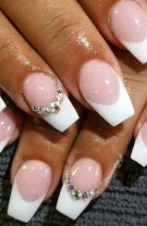 Unghiile drepte cu aplicații @ ales.nailart