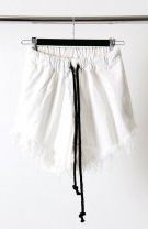 Pantalonii scurți franjurați @provoctor
