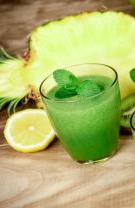 Ananas, măr şi aloe vera