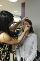 Sesiunea de makeup