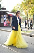Ținută cu fustă din tulle