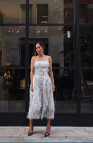 Rochie argintie