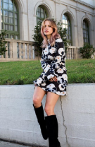 Rochie cu imprimeu