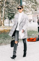 Blugi și jachetă oversized