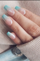 Ombre tourquoise