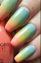 Ombre pastel
