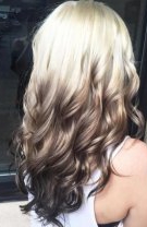 Reverse balayage cărbune