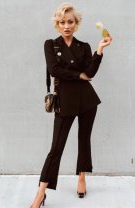 Pantaloni cropped