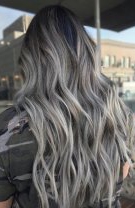 Balayage cenușiu