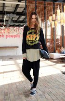 Pantaloni de trening largi