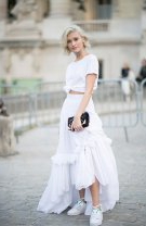 All white