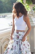 Rochie cu volane