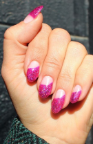Glitter fucsia