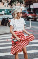 Tricou alb simplu