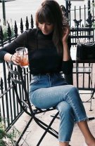 Cropped jeans