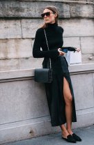 All black