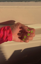 Verde lime pentru un look fresh