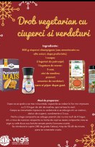 Drob vegetarian cu ciuperci și verdețuri