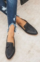 Pantofi Loafers cu ținte