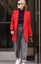 Slouchy combinați cu sacou