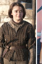 Maisie Williams, de la băiețoasa Arya Stark la fata cu păr roz