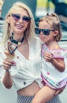 Andreea Bălan este o mămică devotată