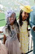 Sean Combs (Puff Daddy) și fiicele sale D'Lila Star, Jessie James și Chance