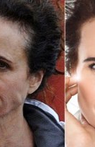 Andie MacDowell nefardată își arată vârsta