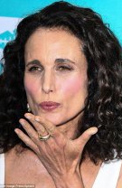 Andie MacDowell la 62 de ani