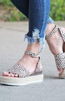 Espadrile stil sanda