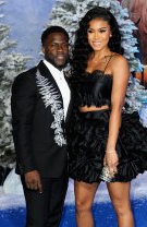 Eniko Parrish (1,71 cm) și Kevin Hart (1,63 cm)