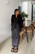 All black