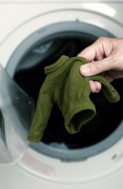 Redă mărimea normală a hainelor care au intrat la apă 